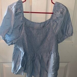 Blue blouse